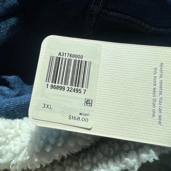 $168 L-XL-3XL Levi's REVERSIBLE VINTAGE RELAXED FIT SHERPA TRUCKER JACKET - Picture 2 of 13